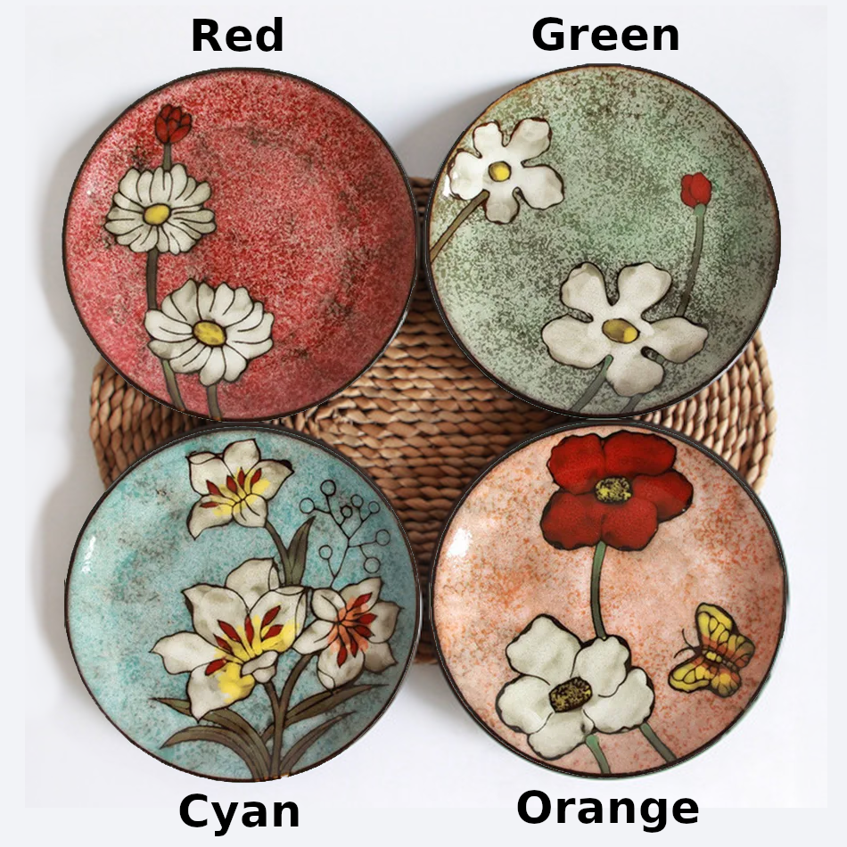 Floral Harmony Plates