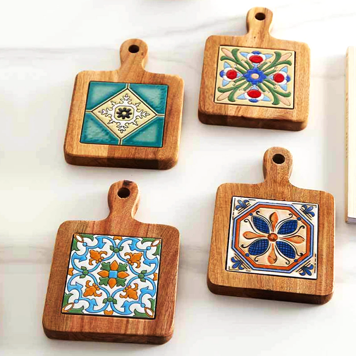 Amanda Ceramic-Inlay Trivets