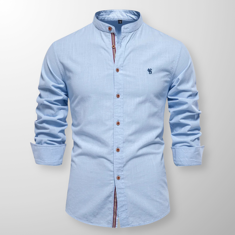 Akira Long Sleeve Cotton Shirt