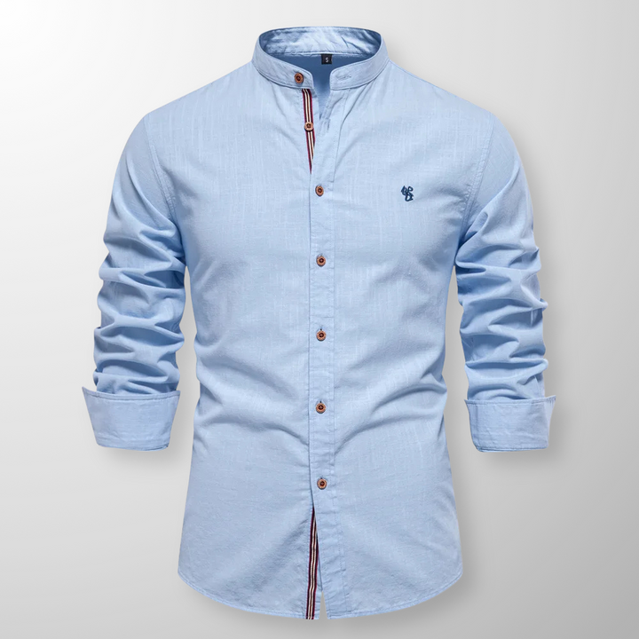 Akira Long Sleeve Cotton Shirt