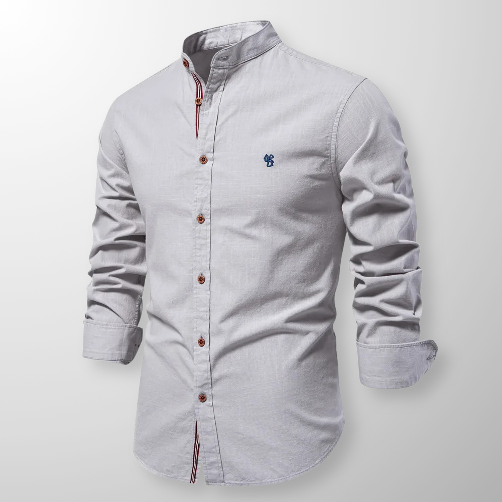 Akira Long Sleeve Cotton Shirt