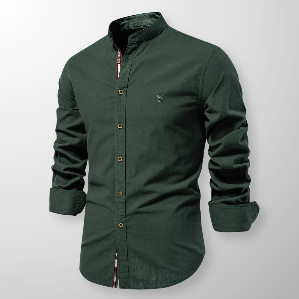 Akira Long Sleeve Cotton Shirt