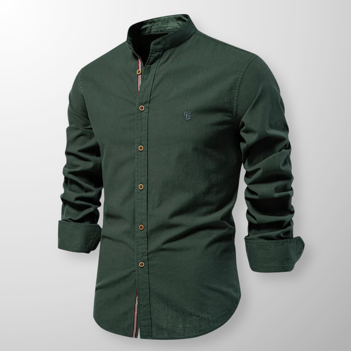Akira Long Sleeve Cotton Shirt