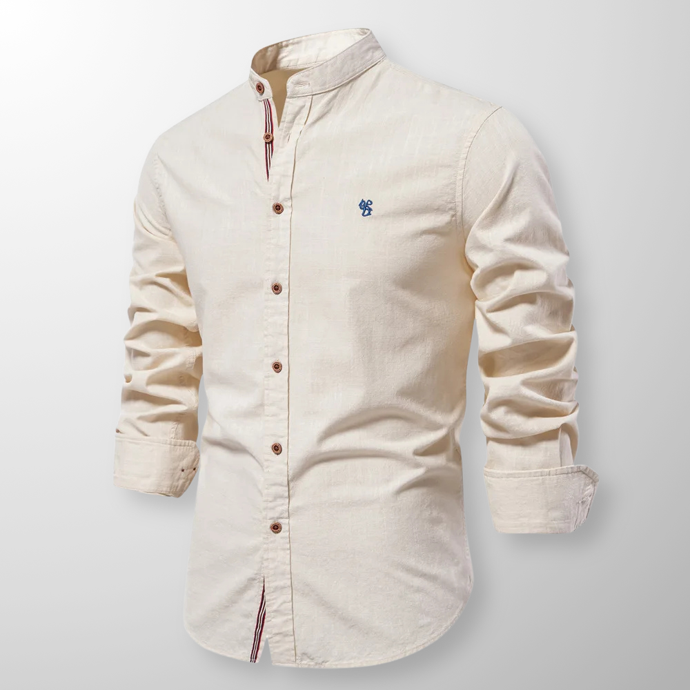 Akira Long Sleeve Cotton Shirt