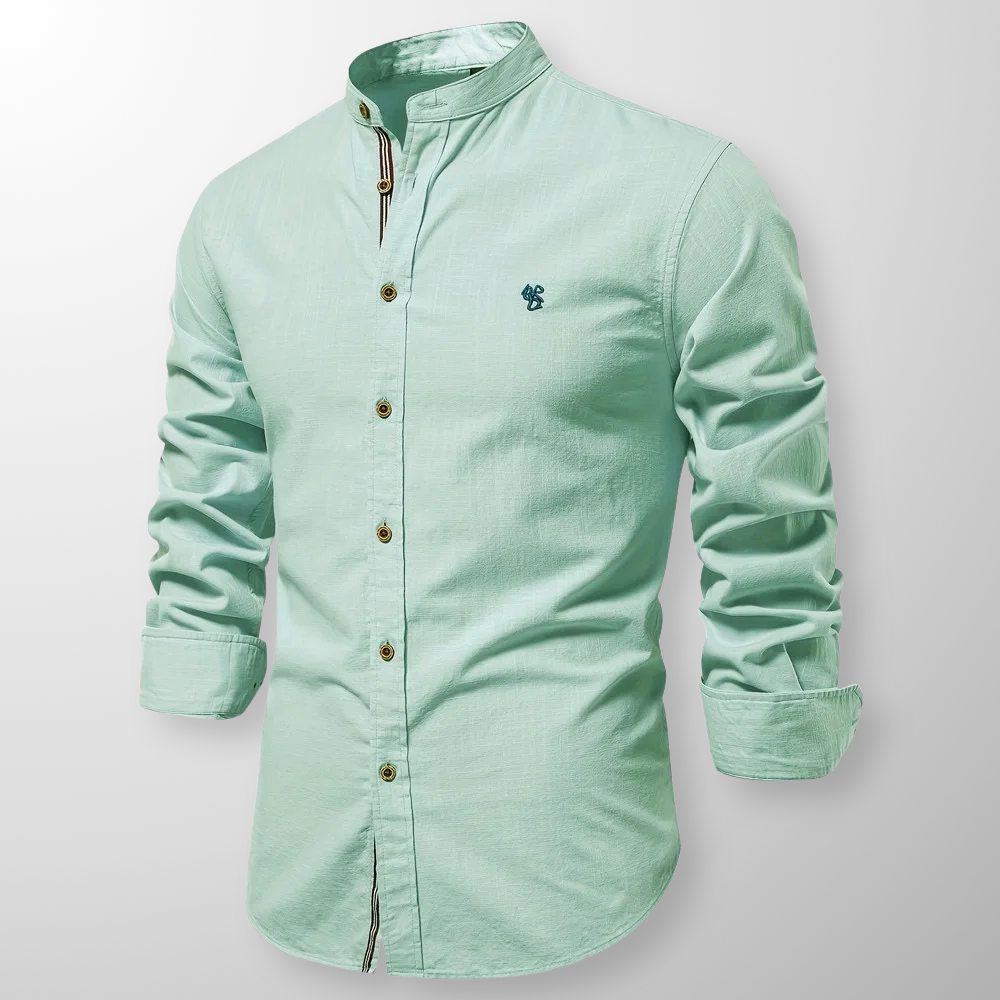 Akira Long Sleeve Cotton Shirt