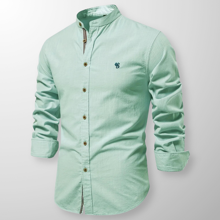 Akira Long Sleeve Cotton Shirt