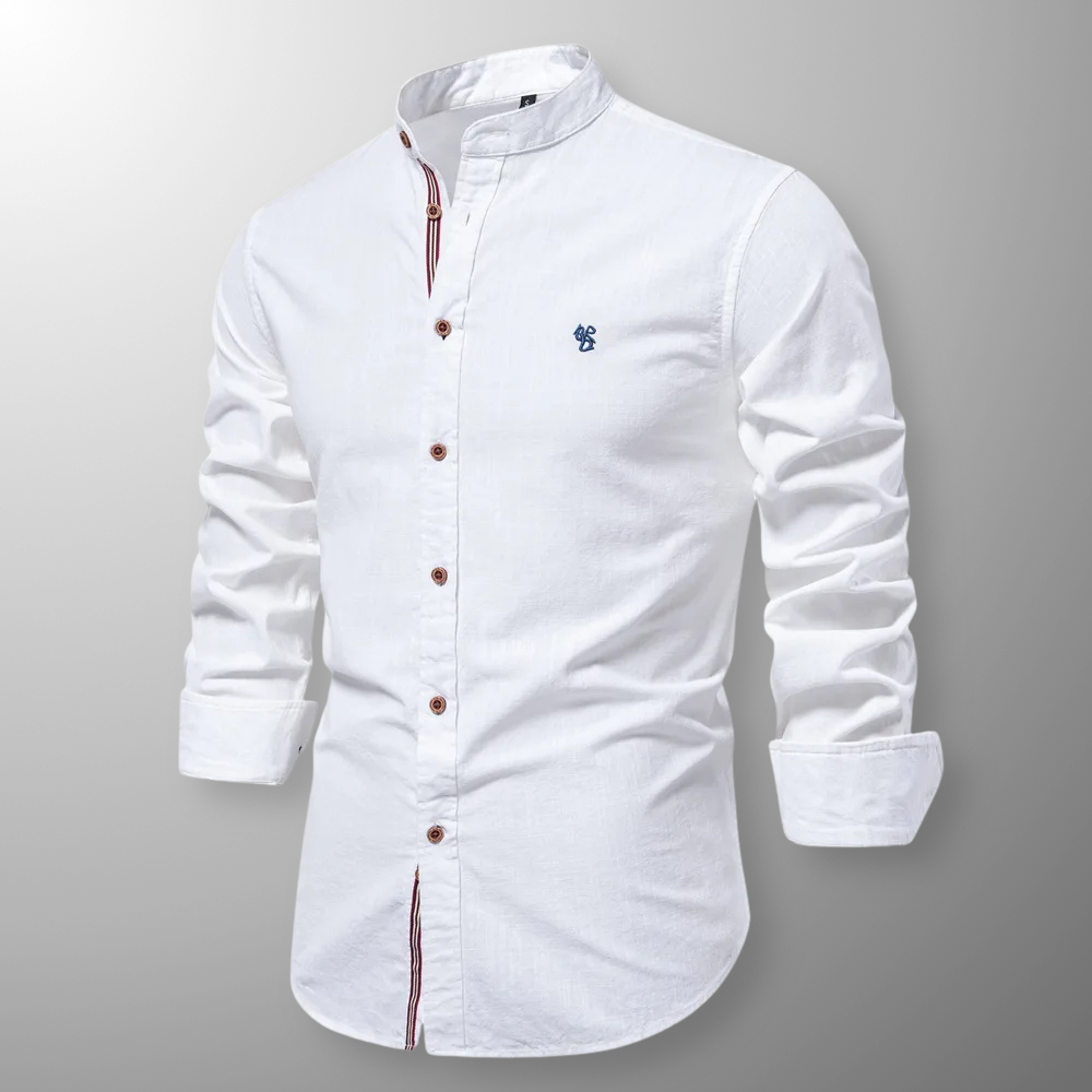 Akira Long Sleeve Cotton Shirt