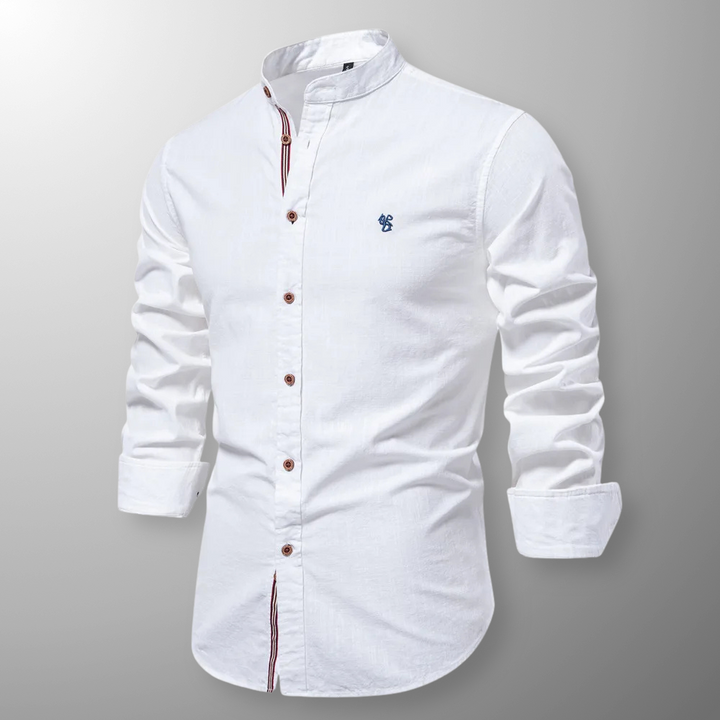 Akira Long Sleeve Cotton Shirt