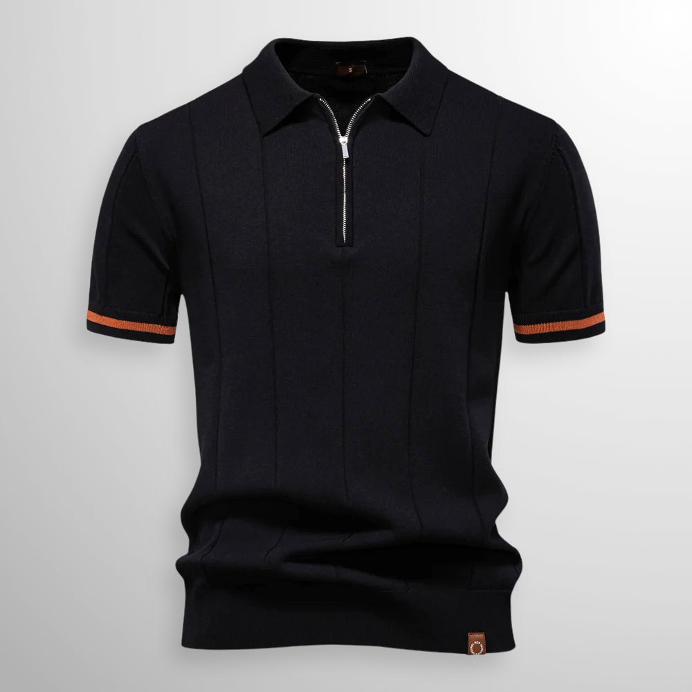 Bennett Quarter-Zip Polo