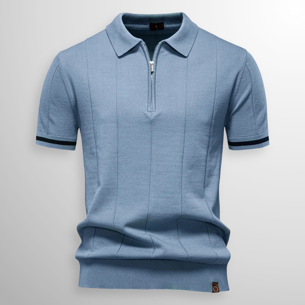 Bennett Quarter-Zip Polo