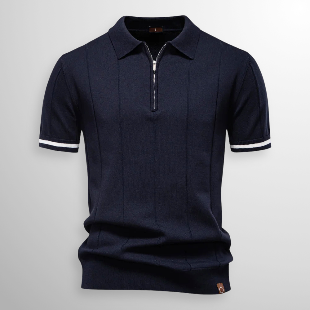 Bennett Quarter-Zip Polo