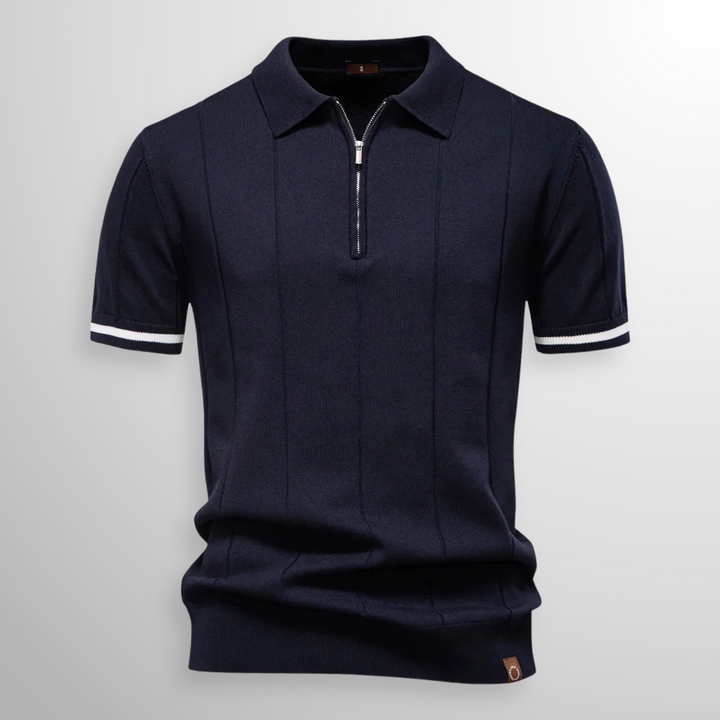 Bennett Quarter-Zip Polo