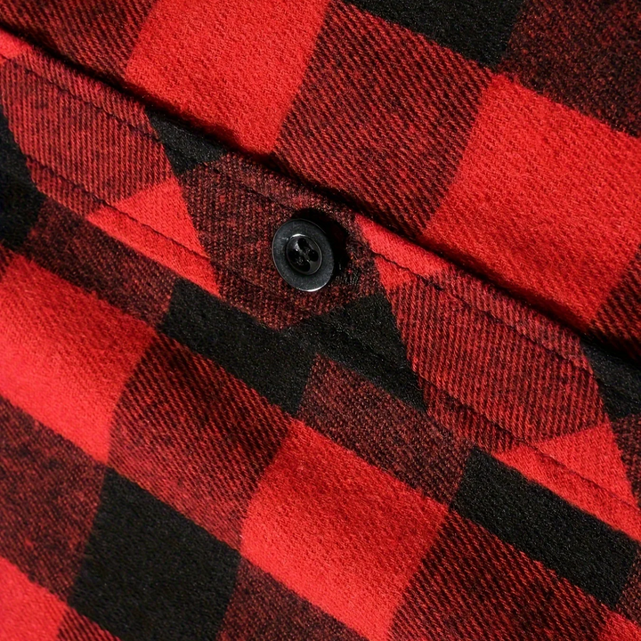 Dax Hooded Flannel Shirt Jacket