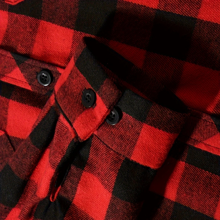 Dax Hooded Flannel Shirt Jacket