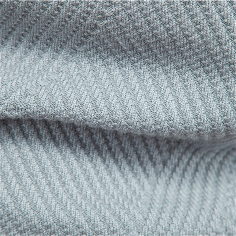 Dual Stripe Knit Crewneck