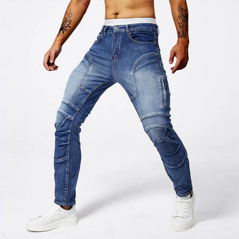 Enzo Slim Moto Jeans