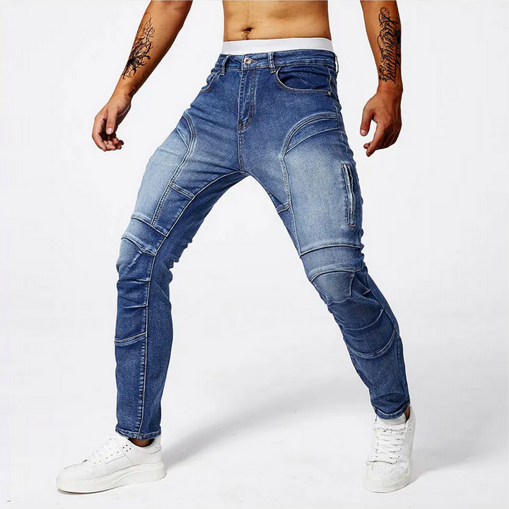 Enzo Slim Moto Jeans