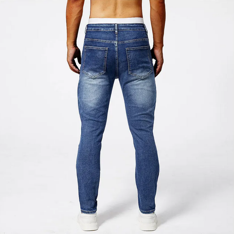 Enzo Slim Moto Jeans