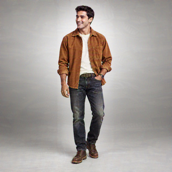 Everett Cotton Corduroy Shirt