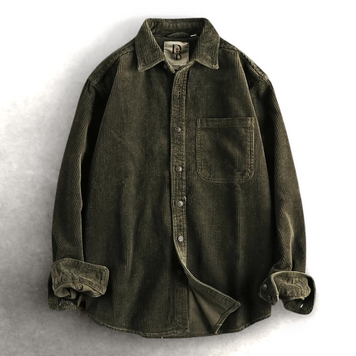 Everett Cotton Corduroy Shirt