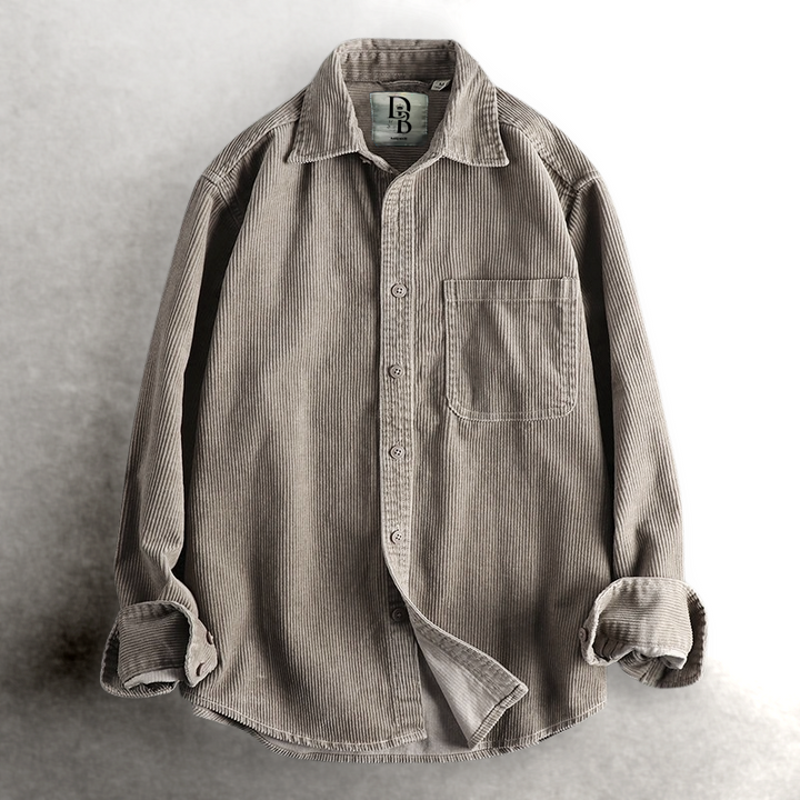 Everett Cotton Corduroy Shirt
