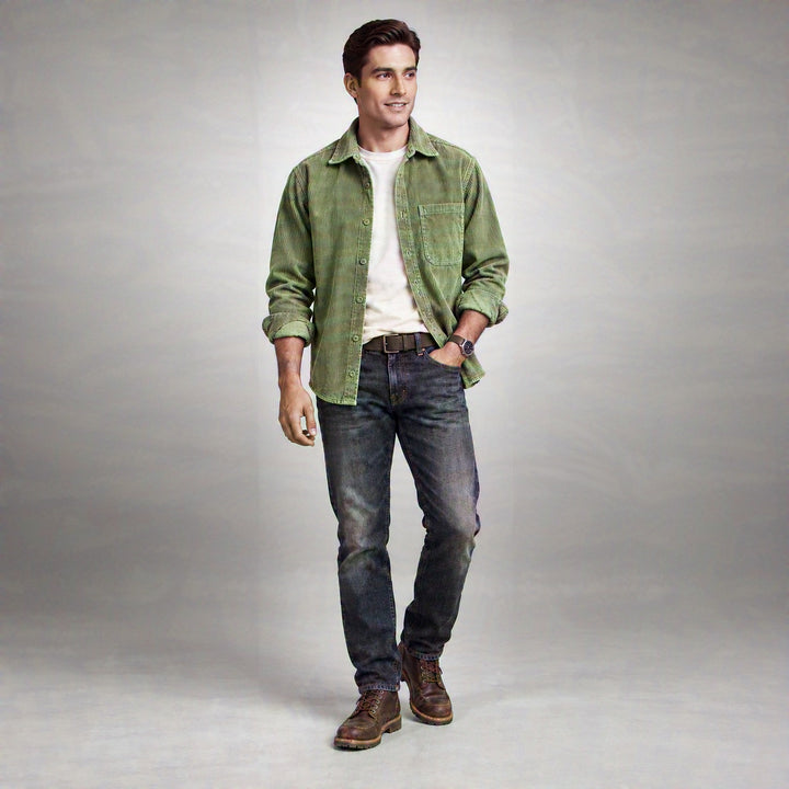 Everett Cotton Corduroy Shirt