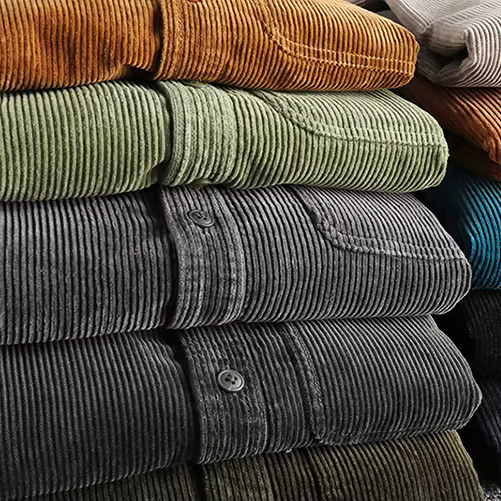 Everett Cotton Corduroy Shirt