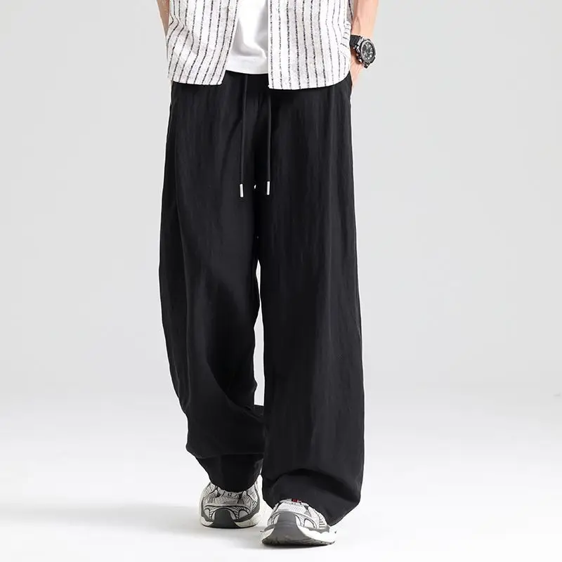 Grayson Linen-Feel Wide Leg Pants