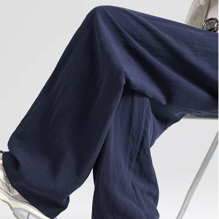 Grayson Linen-Feel Wide Leg Pants