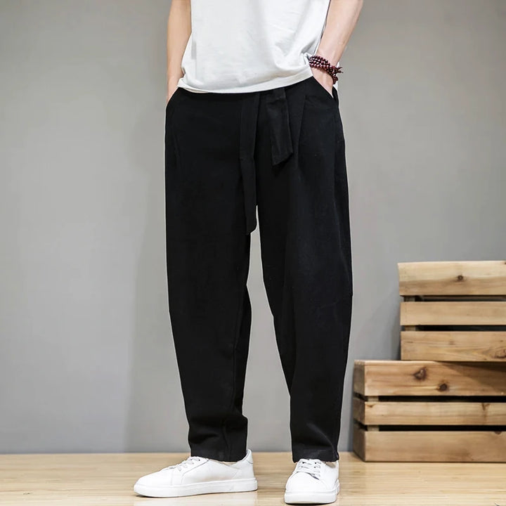 Keiryona Cotton-Linen Pants