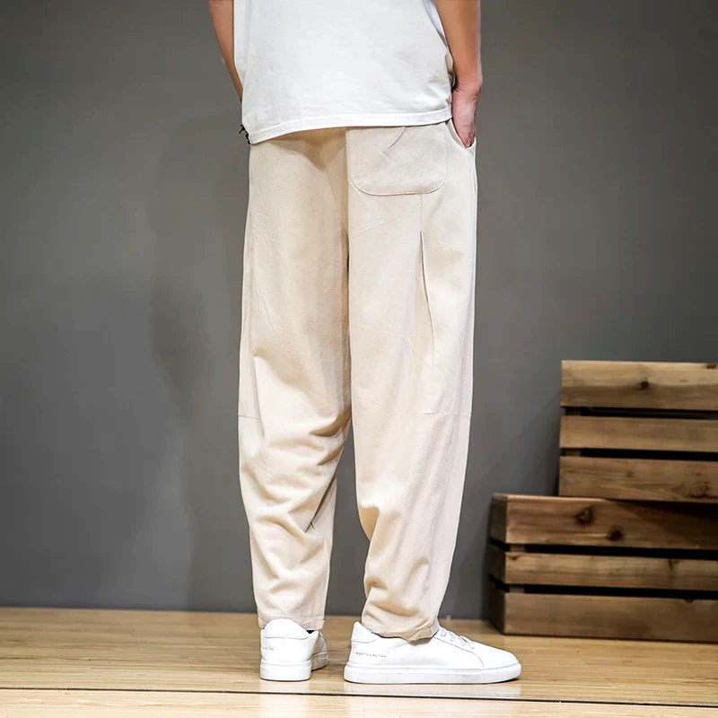 Keiryona Cotton-Linen Pants