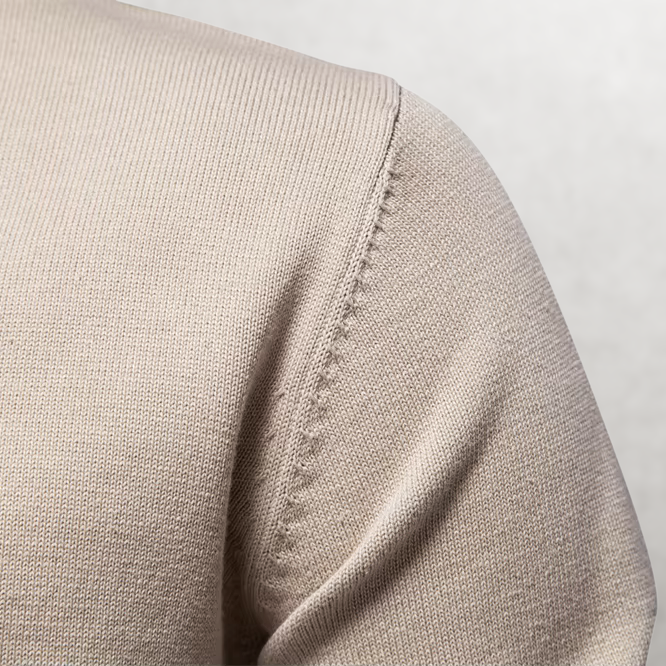 Haruki V-neck Cotton Sweater