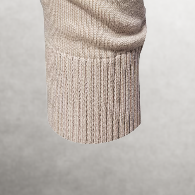 Haruki V-neck Cotton Sweater