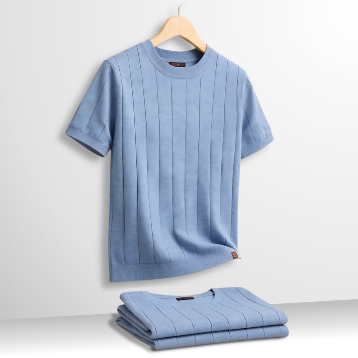 Hayes Ribbed Cotton Sweater Tee