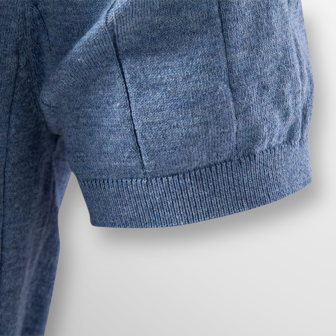 Hayes Ribbed Cotton Sweater Tee