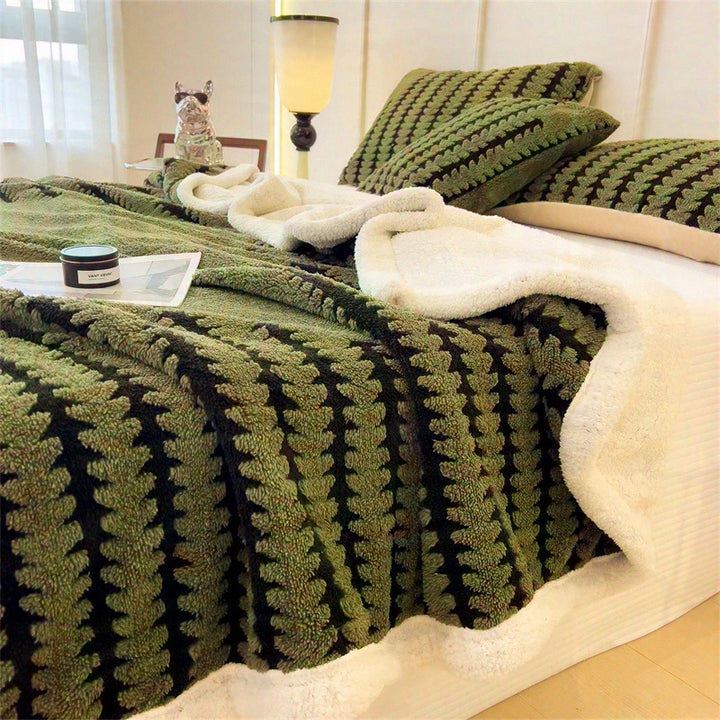 Aspen Plush Throw Blanket