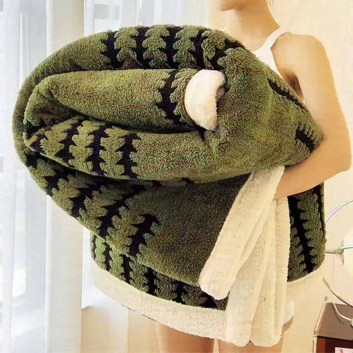 Aspen Plush Throw Blanket
