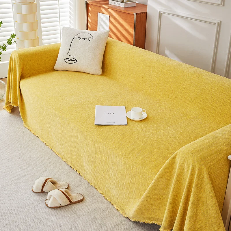 Linden Herringbone Sofa Cover