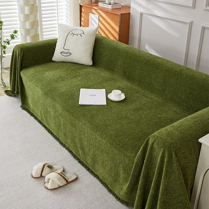 Linden Herringbone Sofa Cover