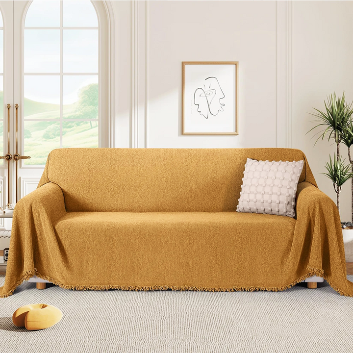 Linden Herringbone Sofa Cover