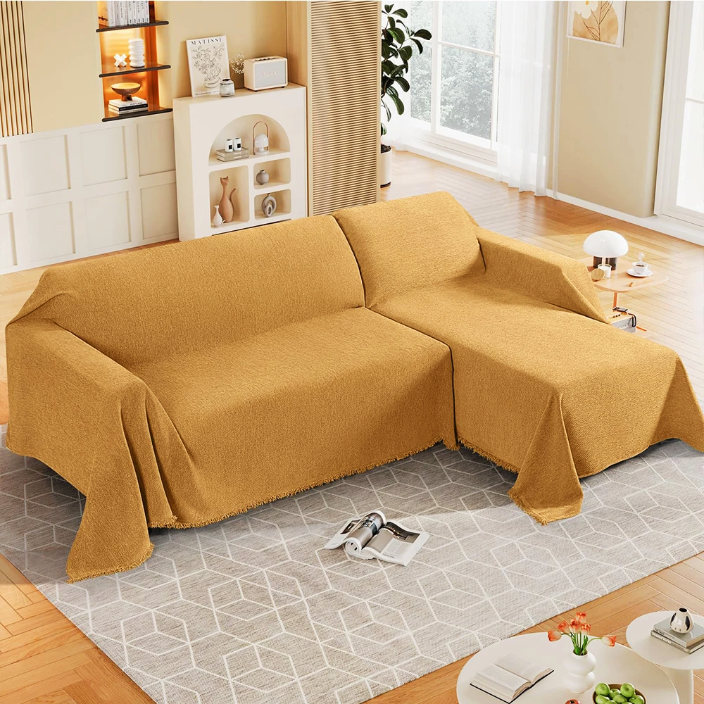 Linden Herringbone Sofa Cover