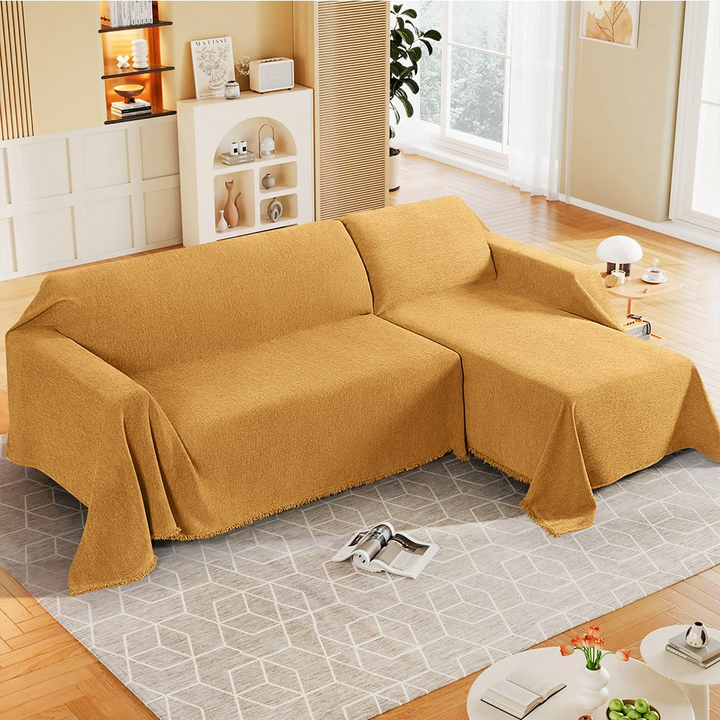 Linden Herringbone Sofa Cover