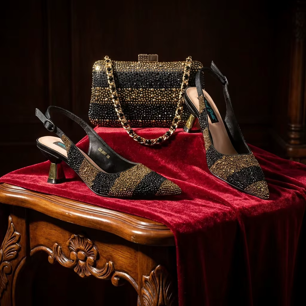 Marcelline Matching Shoe &amp; Bag Set