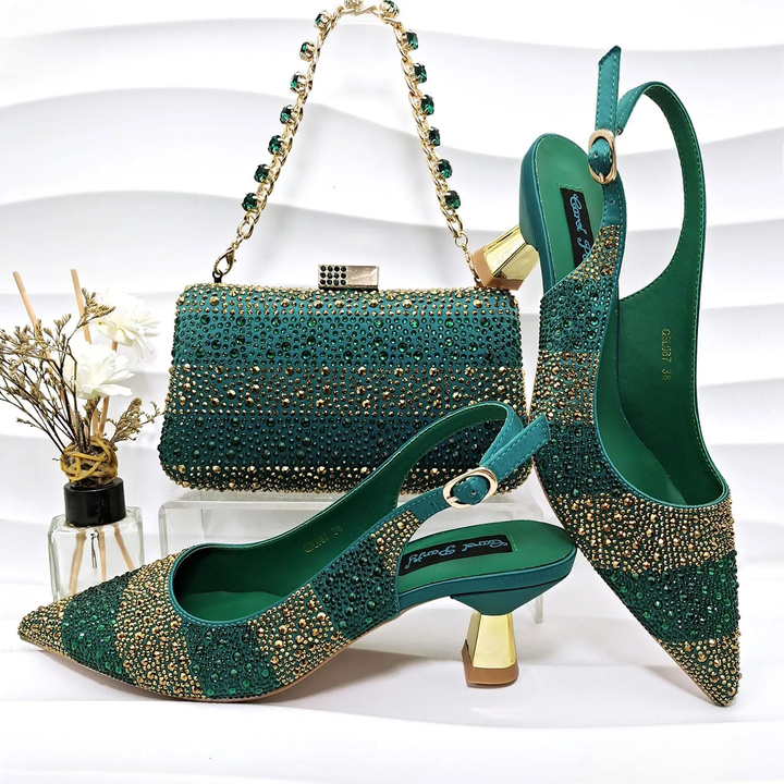 Marcelline Matching Shoe &amp; Bag Set