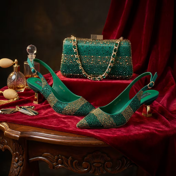 Marcelline Matching Shoe &amp; Bag Set