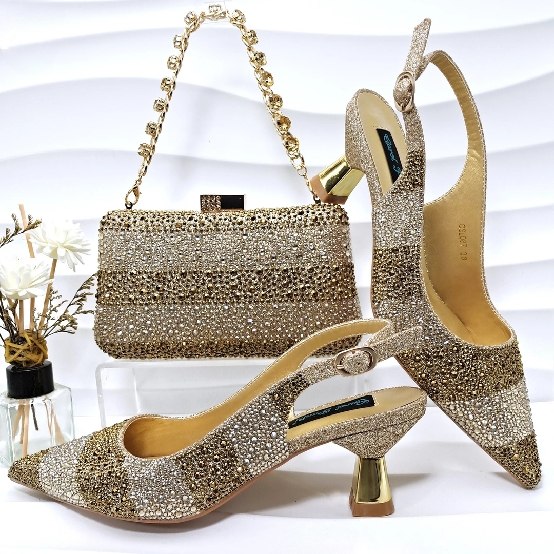 Marcelline Matching Shoe &amp; Bag Set