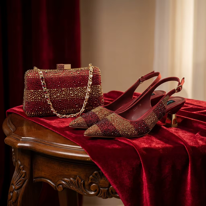 Marcelline Matching Shoe &amp; Bag Set
