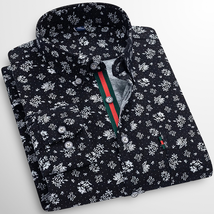 Mercer Floral Cotton Dress Shirt