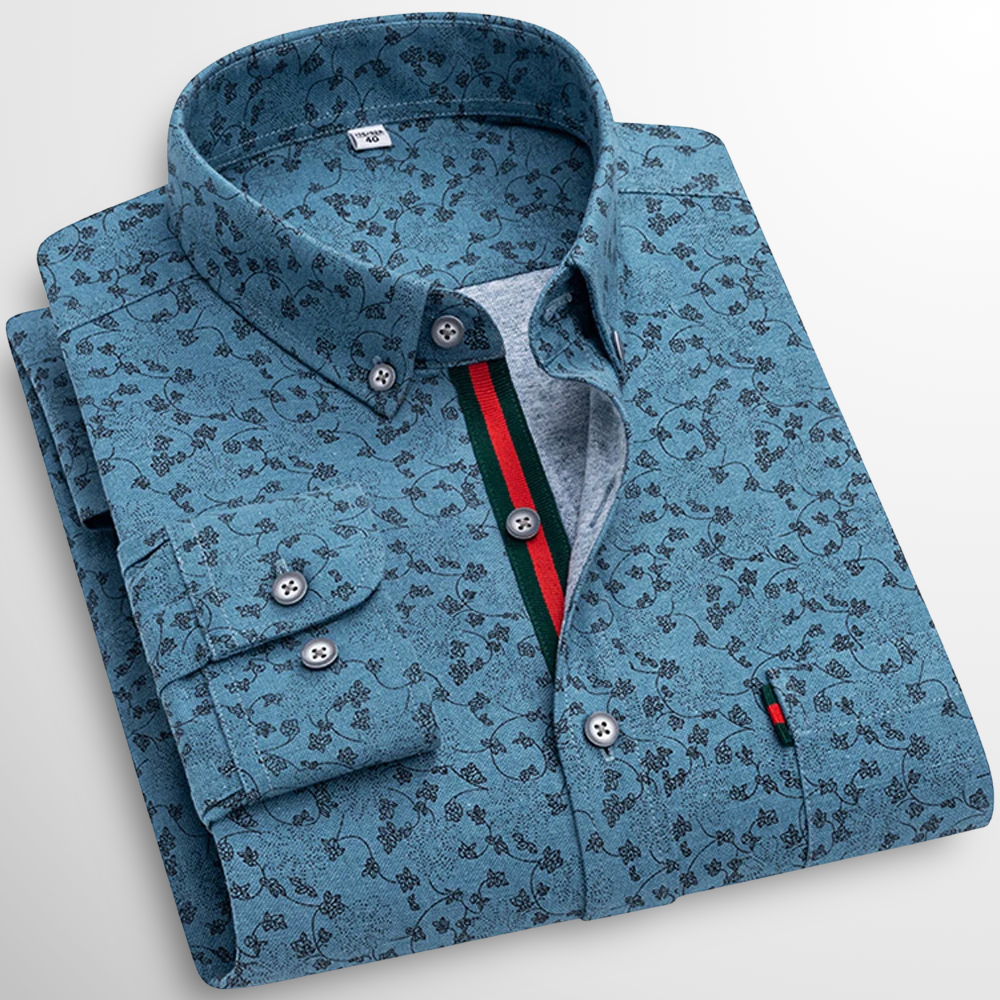 Mercer Floral Cotton Dress Shirt