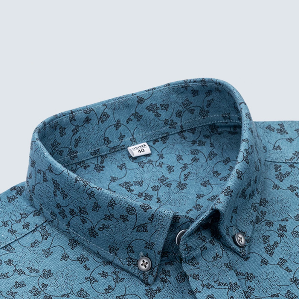 Mercer Floral Cotton Dress Shirt